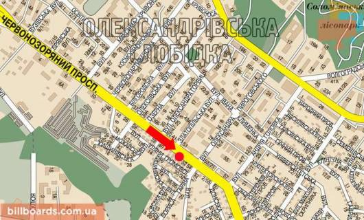 Призматрон, Призма A у Києві Лобановського ін. (Кол. Червонозоряний пр.), 48 / Головка вул., В сторону Деміївська пл. (Колиш. Московська пл.) - 89216 схема