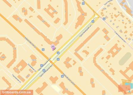 Prismatron, Prism A in Kyiv Har'kovskoe sosse, 55 - Trostaneckaa st., levaa - 132057 scheme