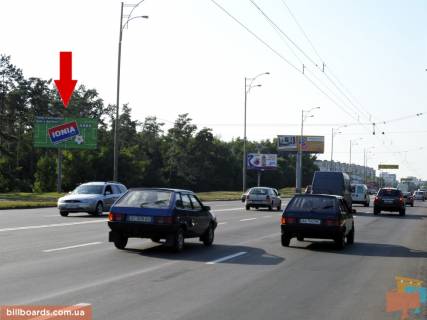 Билборд B в Киеве Братиславская ул., возле ГМ "Эпицентр", в сторону Троещинского рынка фото 1