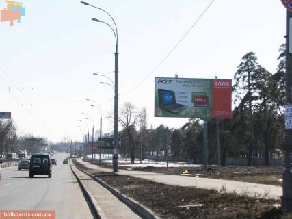 Билборд A в Киеве проспект Воскресенський., 10 - Райдужна вул. фото 1