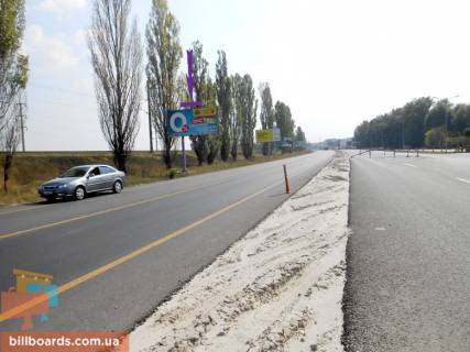 Билборд B в Киеве Обухівська траса 20 км. - Лісники, в сторону Обухова фото 1