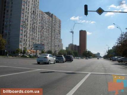 Билборд B в Киеве Ревуцького вул., 5, навпроти ресторану "Хата рибака" фото 1