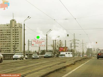 Билборд B в Киеве Гетьмана Павла Полуботка вул. (Попудренка)., 50-б - Броварський пр. фото 1