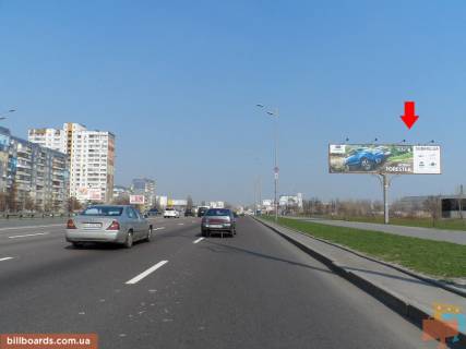Билборд A в Киеве Бажана пр., 7, правый фото 1