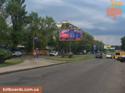 Білборд, Бігборд (Борд)  A у Києві Шолом-Алейхема вул., 18, в сторону Кубанської України вул. (Колиш. Жукова вул.) Фото 1