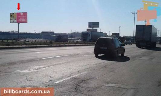 Билборд  в Киеве Кольцевая дорога / Жулянский путепровод, в сторону просп. Берестейський (Перемоги) фото 1