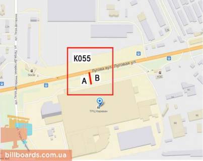 Призма  в Киеве Луговая ул. 12, возле ТРЦ "Караван" - 115677 схема