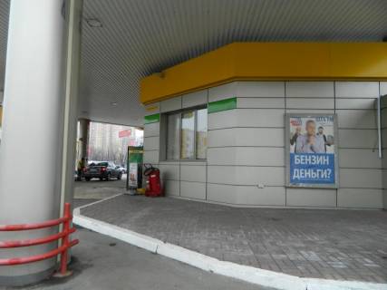 Ситилайт A в Киеве Фінський пров. (Карельський пров.)., 3А, АЗС "КЛО", супермаркет "Сільпо" __ Розміщується тільки ВІНІЛ фото 1