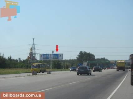 Білборд, Бігборд (Борд)  B у Києві Траса Київ - Одеса, після заправки "Shell", 8 км, 900 м, в сторону с. Глеваха, правий Фото 1