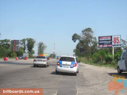 Білборд A у Києві Траса Київ-Одеса, 560 м перед АЗС "КЛО", 4 км, 300 м, в сторону г. Киев Фото 1