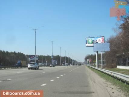 Билборд A в Киеве Бориспільська траса з м.Бориспіль (29 + 200, за комплексом Kidev), в сторону м. Київ фото 1