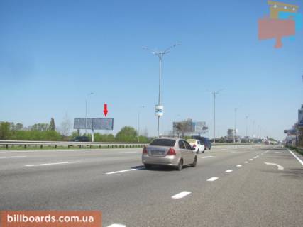 Билборд B в Киеве Бориспільська траса в м.Бориспіль (32 + 900, 200м. Від заправки Shell), права фото 1