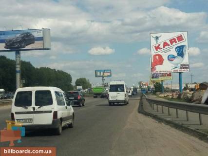 Билборд A в Киеве Кільцева дорога, 1 км 200 м. до Жилянського мосту фото 1