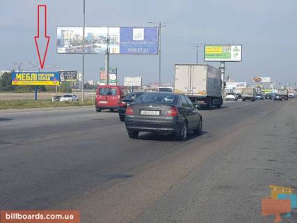 Билборд B в Киеве Кільцева дорога, 850 м. від Жилянського мосту фото 1