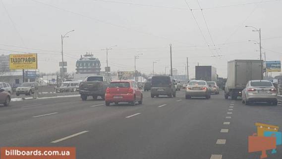 Билборд B в Киеве Кільцева дорога, ТЦ Апрель, виїзд з просп. Леся Курбаса (50-річчя Жовтня) фото 1