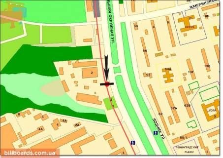 Prismatron, Prism A in Kyiv Kil'ceva doroga, bila TC "Asan" - 152736 scheme
