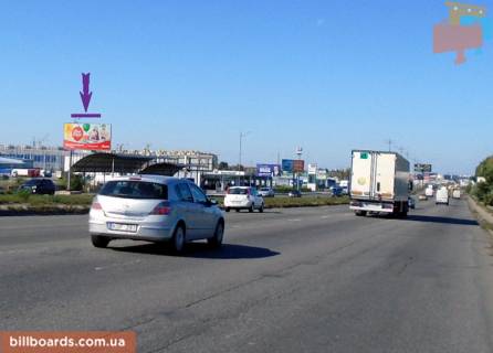 Билборд B в Киеве Кольцевая дорога, 100 м после Жулянского путепровода, направл. на Святошин фото 1