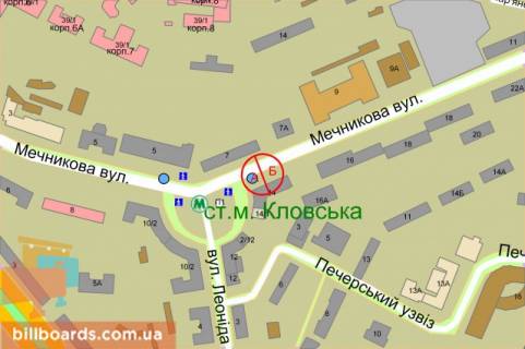 Скроллер A в Киеве Мечникова вул., 14/1, ст.м. "Кловська", магазин Goodwine - 162096 схема