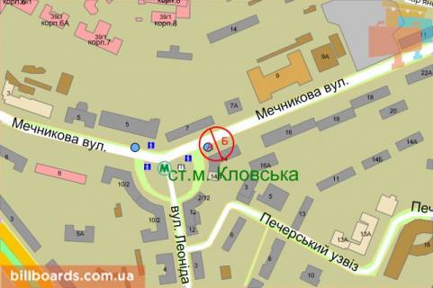 Скроллер A в Киеве Мечникова вул., 14/1, ст.м. "Кловська", магазин Goodwine - 162097 схема