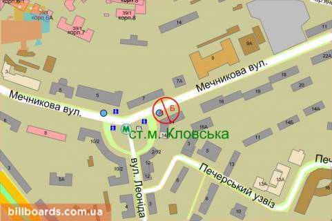 Скроллер A в Киеве Мечникова вул., 14/1, ст.м. "Кловська", магазин Goodwine - 162099 схема