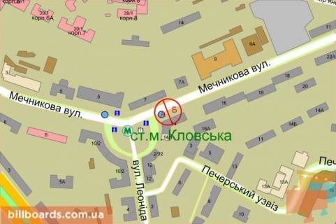 Скроллер A в Киеве Мечникова вул., 14/1, ст.м. "Кловська", магазин Goodwine - 162100 схема
