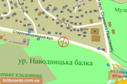 Беклайт B у Києві Старонаводницька вул., 47 схема