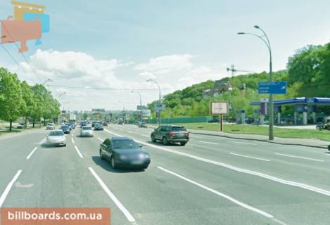 Скроллер A в Киеве Миколи Міхновського бульвар (Дружби Народів бульвар)., 42, АЗС ANP, перед з'їздом на Набережне шосе - 162151 фото 1