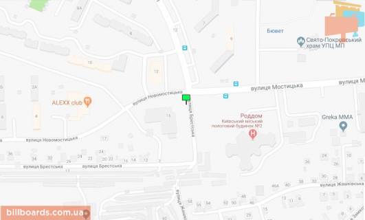 Призма A в Киеве Новомостицька вул., 15 - 170389 схема