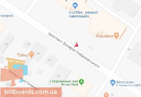 Скроллер  в Киеве просп. Валерія Лобановського (Червонозоряний), 51 - 170855 схема