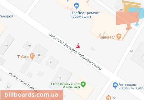 Скроллер  в Киеве просп. Валерія Лобановського (Червонозоряний), 51 - 170865 схема