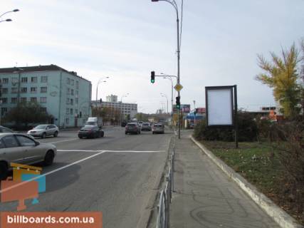 Ситискролл A в Киеве Набережно-Лугова вул., 8 - Оленівська вул., АЗС WOG, з центру фото 1