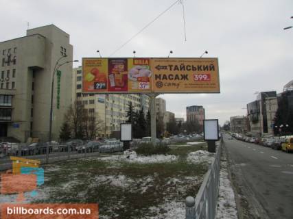 Ситилайт B в Киеве Народного Ополчення вул., 1 - Севастопольська пл., біля McDonalds, світлофора фото 1