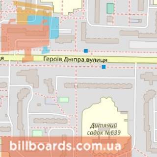 Prismatron, Prism A in Kyiv Geroiv Dnipra st., 42, bila magazinu "ATB" - 170710 scheme