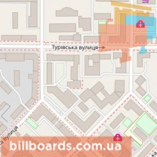 Ситискролл A в Киеве Набережно-Хрещатицька вул., 49а - Щекавицька вул., навпроти автосалону Mitsubishi, в центр схема
