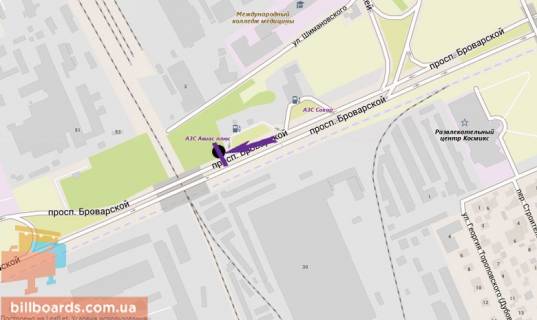 Призматрон, Призма A у Києві Броварський пр., 53 - 170758 схема