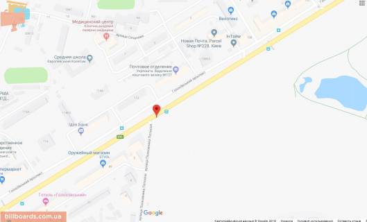 Скроллер A в Киеве просп. Голосіївський (40-річчя Жовтня). / Виставкова вул. (Полковника Потєхіна) - 180553 схема