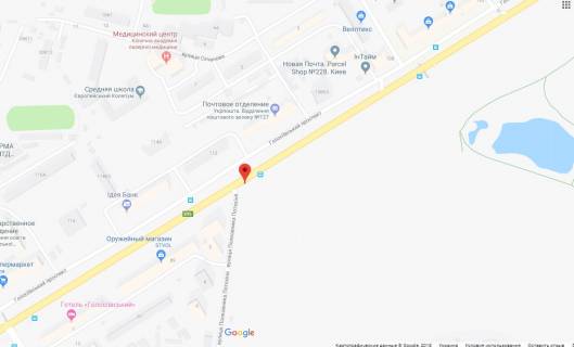 Скроллер B в Киеве Голосіївський пр. / Виставкова вул. (Полковника Потєхіна) - 184980 схема
