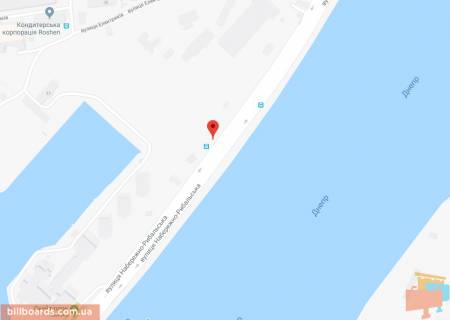 Призматрон, Призма A у Києві Набережно-Рибальська вул., Подільсько-Воскресенський міст - 170392 схема