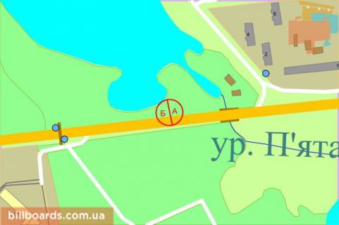Беклайт A у Києві просп. Берестейський (Перемоги). 138 - Ушакова вул., З центру схема