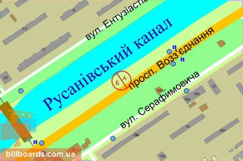 Скролер, Скрол A у Києві Соборності пр. (Кол. Возз'єднання пр.), Навпаки McDonald's - 171040 схема