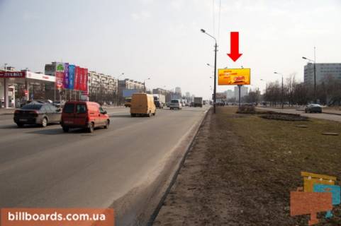 Билборд  в Киеве Братиславская ул., 7 фото 1
