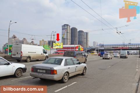 Билборд  в Киеве просп. Романа Шухевича (Генерала Ватутіна). / Бальзака ул. фото 1