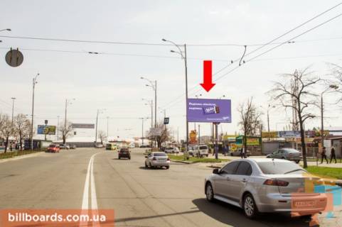 Билборд  в Киеве Драйзера ул., 1 / Ватутина пр. фото 1