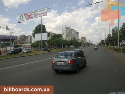Билборд  в Киеве Драйзера ул., 1 / Ватутина пр. фото 1