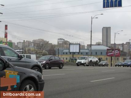 Бэклайт B в Киеве Миколи Міхновського бульвар (Дружби Народів бульвар) - вул. Грінченка, перед жд мостом, в сторону Деміївської пл. фото 1