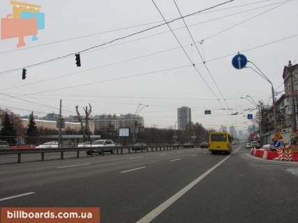 Бэклайт B в Киеве Перемоги пр., 46, ст.м. "Шулявська", біля студії Довженка, в центр фото 1