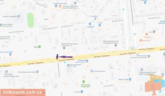 Призматрон, Призма A у Києві Перемоги пр., 130 - 171637 схема