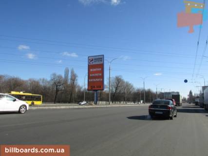 Бэклайт A в Киеве Заболотного вул., 44, роздільник, 300 м. Від ТРЦ Магеллан, в бік Столичного шосе фото 1