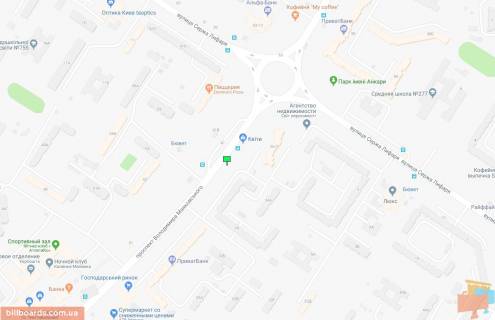 Призма A в Киеве просп. Червоної Калини (Володимира Маяковського)., 34 - 171730 схема