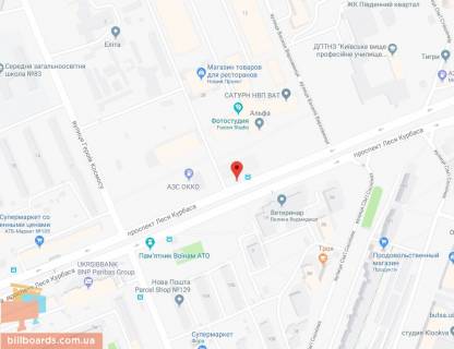 Призма A в Киеве Курбаса пр., 2Б - 180412 схема